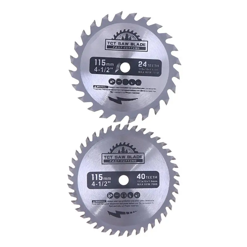 /KQM/Wood Saw Fashion High Quality Blade 115mm Cemented Carbide Tipped Tct Saw Blade For Woodworking Pvc Plastic Cutting Disc