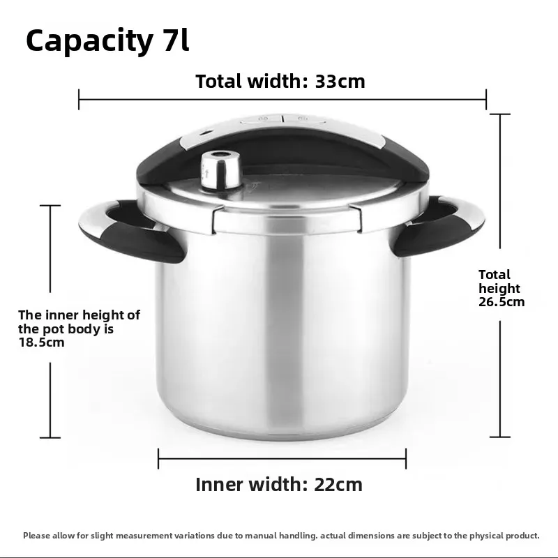 Stainless steel, pressure cooker pressure does not pick stove 4
