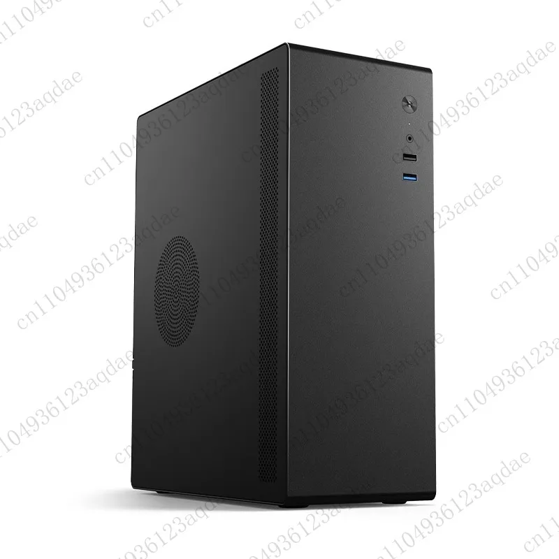 V100 Office Desktop PC Case M-ATX Small Form Factor Desktop Mini Case with SFX Power Supply