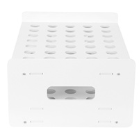 40 Holes Wooden Scissors Rack School Craft Storage Smooth Desktop Organizer Test Tube Holder Pencil Storage Shelf Home Office