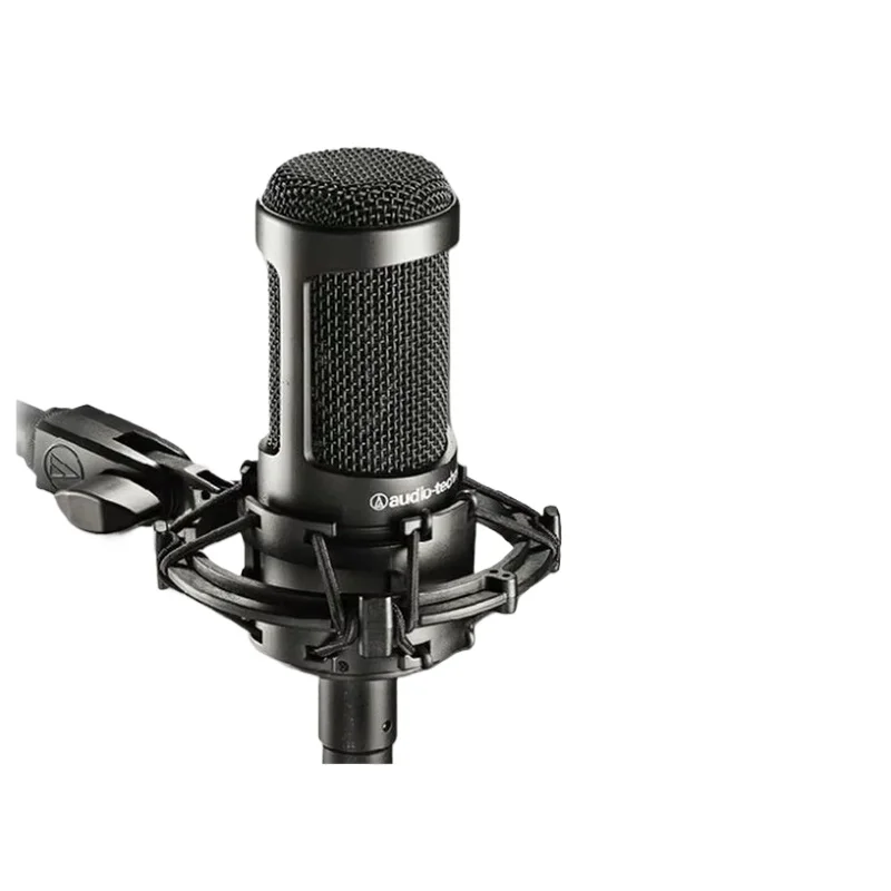 

Audio Technica AT2035 Condenser Microphone Wired Gaming Video Studio Record Laptop Live Professional Karaoke Mic