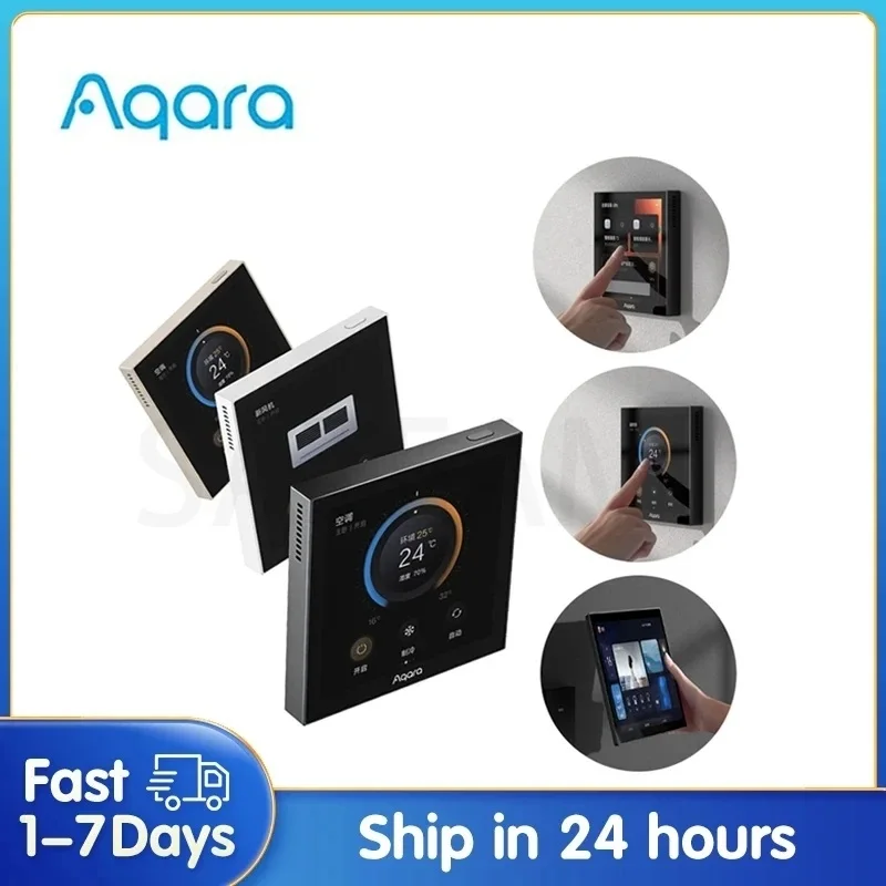 

Aqara smart thermostat S3 Air conditioner temperature control LCD fan coil switch controller Panel Voice Control for Aqara App