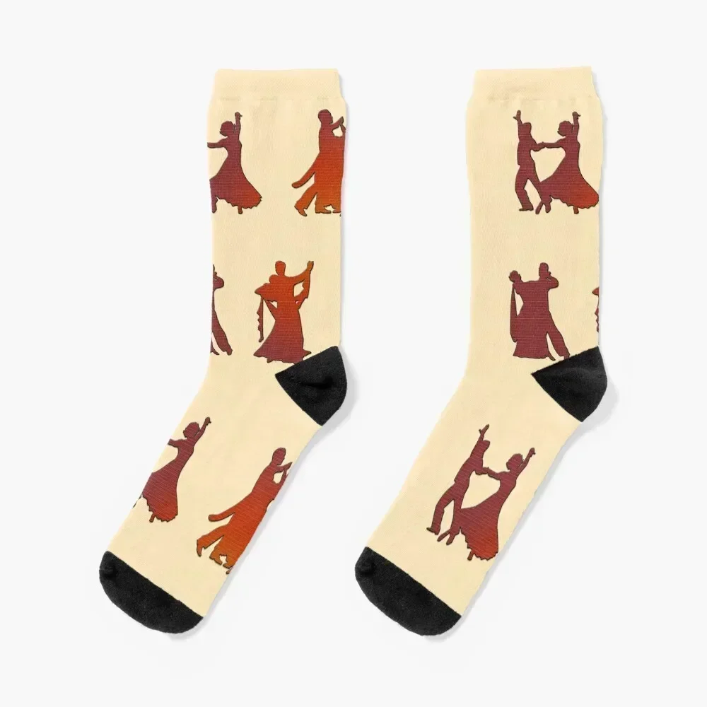 

I Love Ballroom Dance Socks FASHION bright garter kawaii Men's Socks Luxury Women's