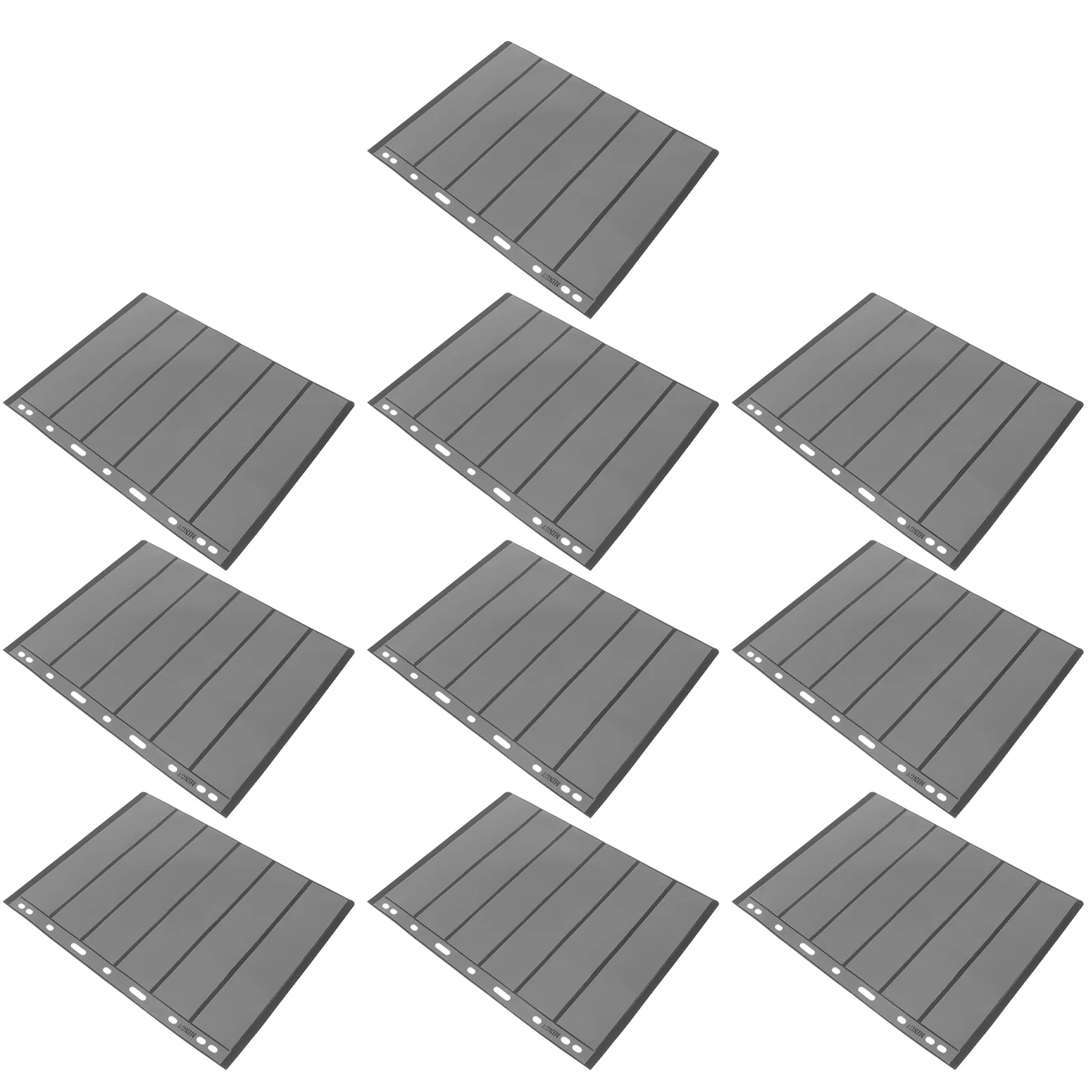 거치대 수집 용품 머니 클립, 우표 수집 보관 앨범, 주식 페이지, 10 개