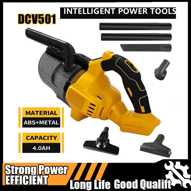 DCV501 مكنسة كهربائية أداة تنظيف صناعية لاسلكية محمولة مجمع الغبار قابلة للشحن لسيارة تناسب ديوالت هوم جاردون #1