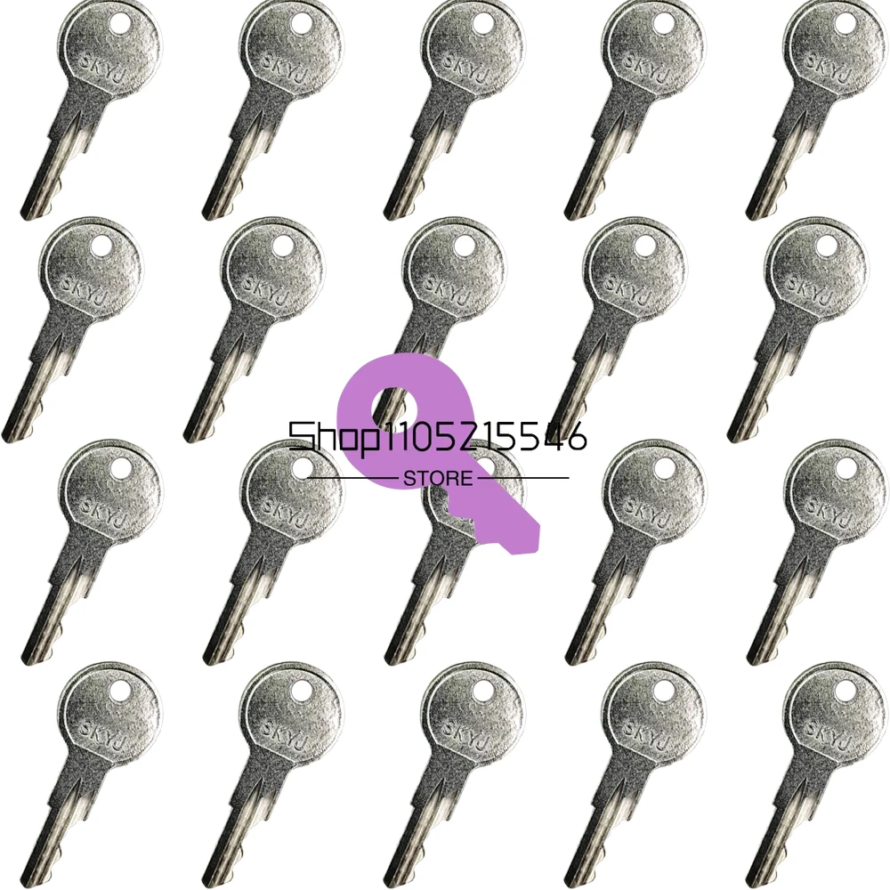 20/10/5/1 Stück SKYJ Zündschlüssel ELI80-0108 SKYJ-Schlüssel kompatibel mit Link Belt kompatibel mit SkyJack kompatibel mit Terex Neu