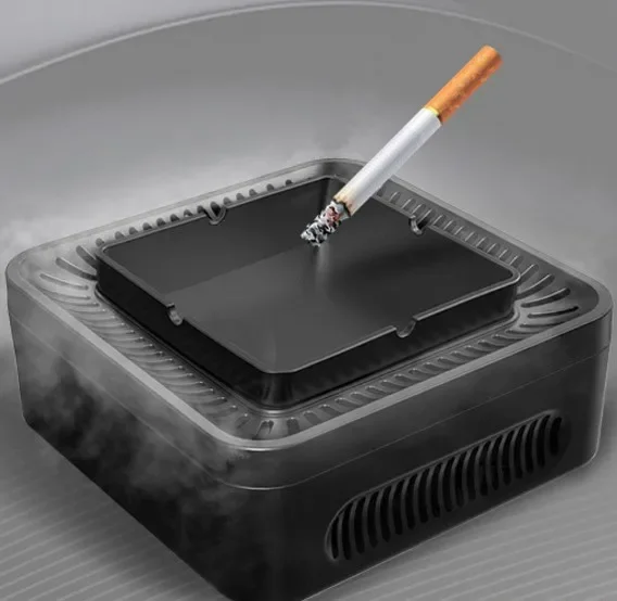 Ashtray negative ion air purifier