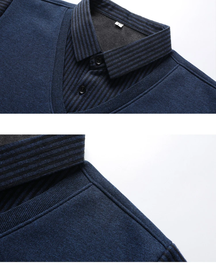 Men's Streetwear Solid Color Knit Sweater Warm Men Clothing Casual Pullover Fashion Hombre Male Spring Autumn Sweat-shirt