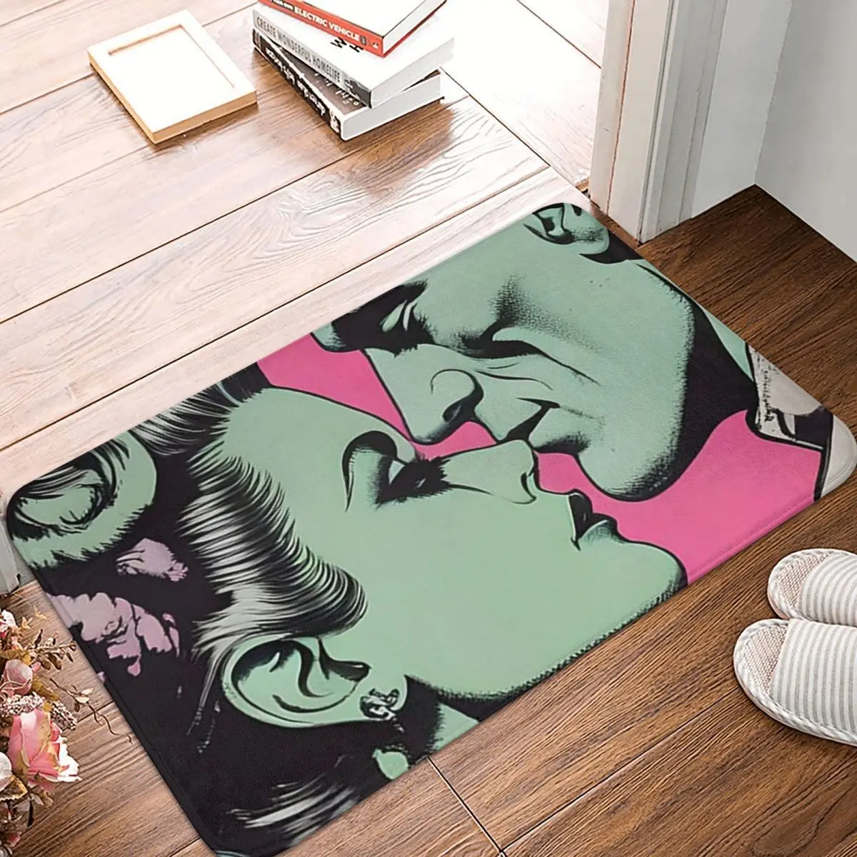 Bride Of Frankenstein Monster Non-slip Doormat Floor Mat Carpet Rug for Kitchen Entrance Home Bathroom Living room Footpad Mats