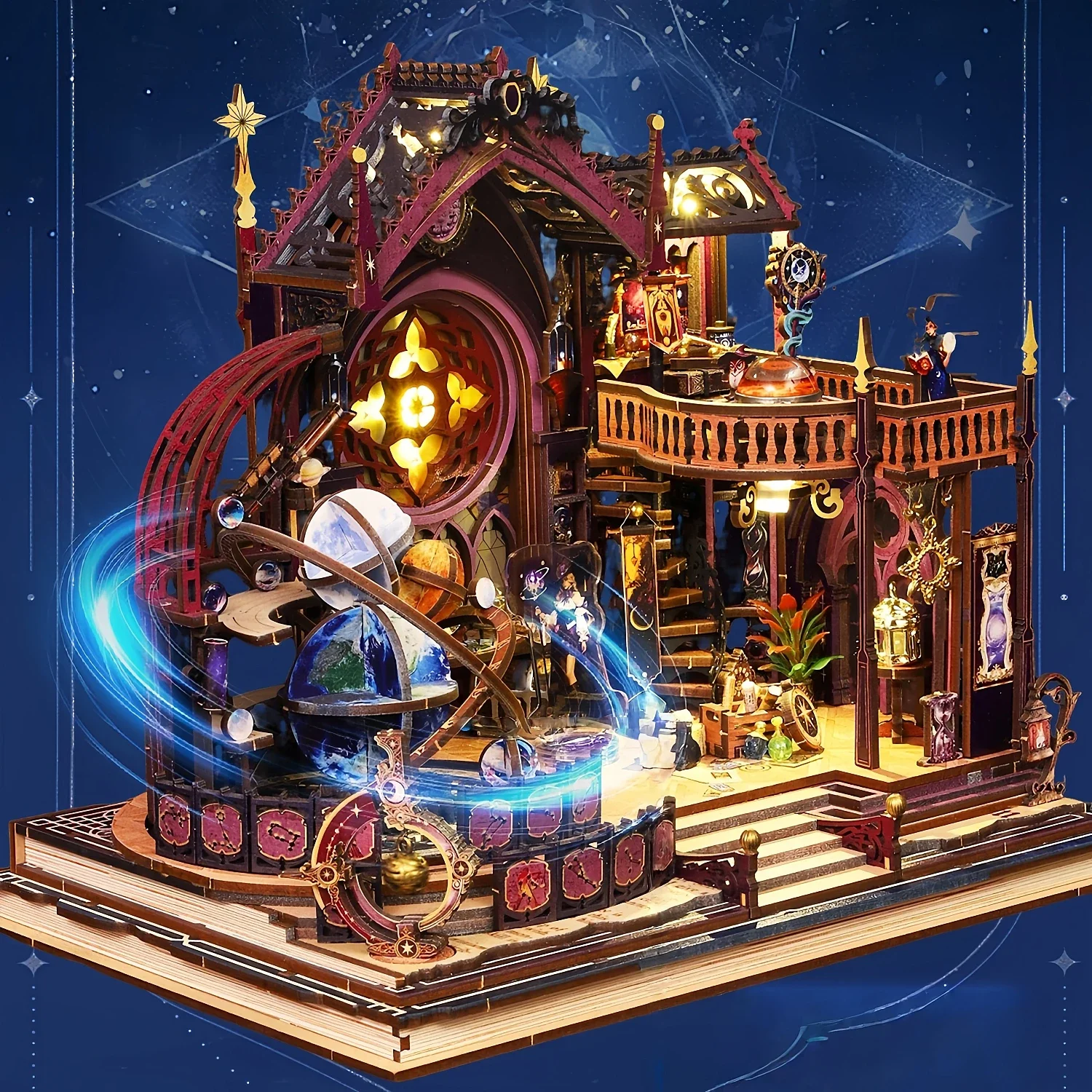 miniature-in-legno-fai-da-te-del-santuario-dell'osservatore-delle-stelle-con-luci-casa-artigianale-per-regali-di-compleanno-per-amici-decorazioni-per-la-casa