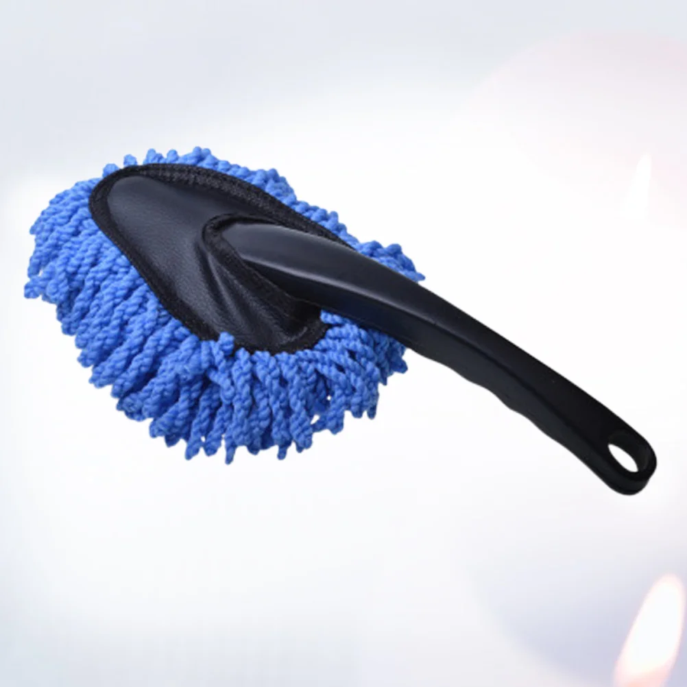 

Cleaning Brush For Car Exterior Cleaning Dirt Dust Tool Portable Car Interior Brush Home Use Wash Duster(Blue)