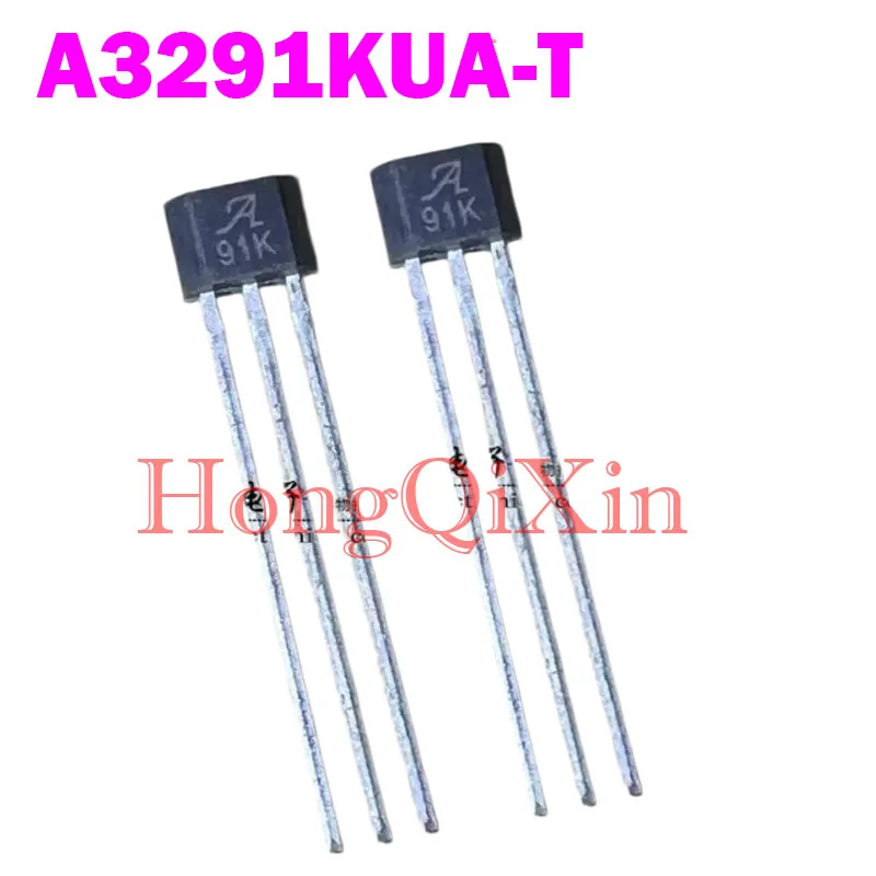 5PCS/LOTS   A3291KUA-T (Silkscreen: A91K) Hall Element SIP-3 Through-Hole Hall Effect Sensor IC Electronic components for Arduin