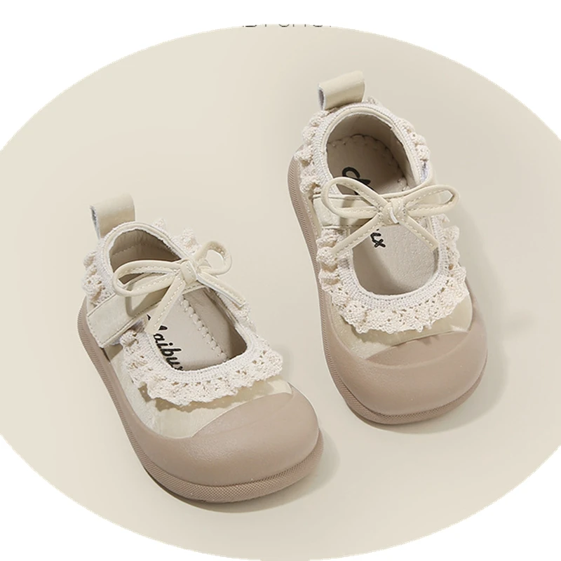 

High Quality Toddler Girls Sneakers Ruffles Casual Lightweight Kids Walking Shoes For Kids Women Spring Autumn Infant Shoes