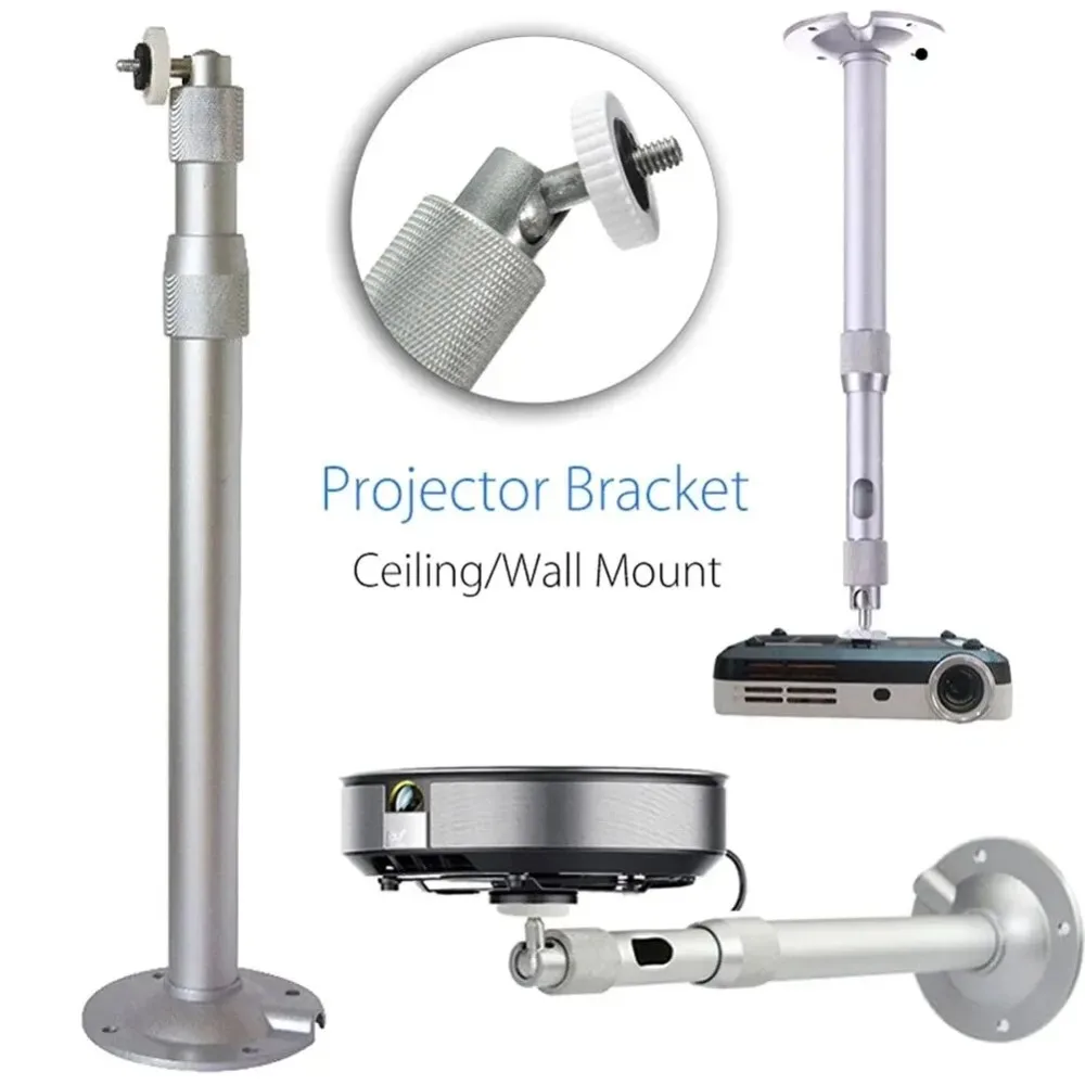 Projector Stand,Universal Projector Bracket Ceiling Wall Mount for XGIMI Xiaomi DLP Mini Beamer YG300 HY300 LED Projetor