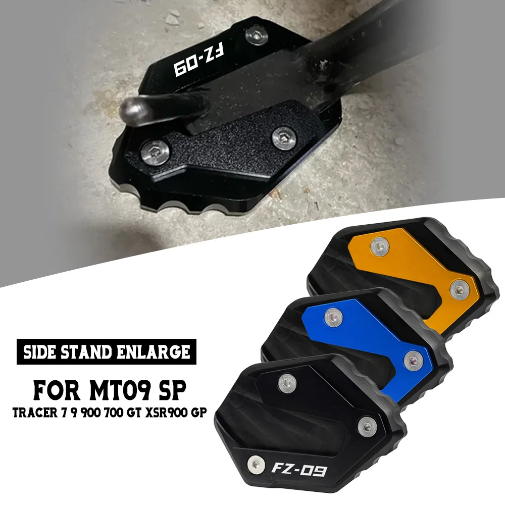 

Kickstand Foot Side Stand Extension Pad Support Plate For Yamaha MT09 SP Tracer 900 700 GT MT-09 Tracer 7 9 XSR900 GP 2014-2026