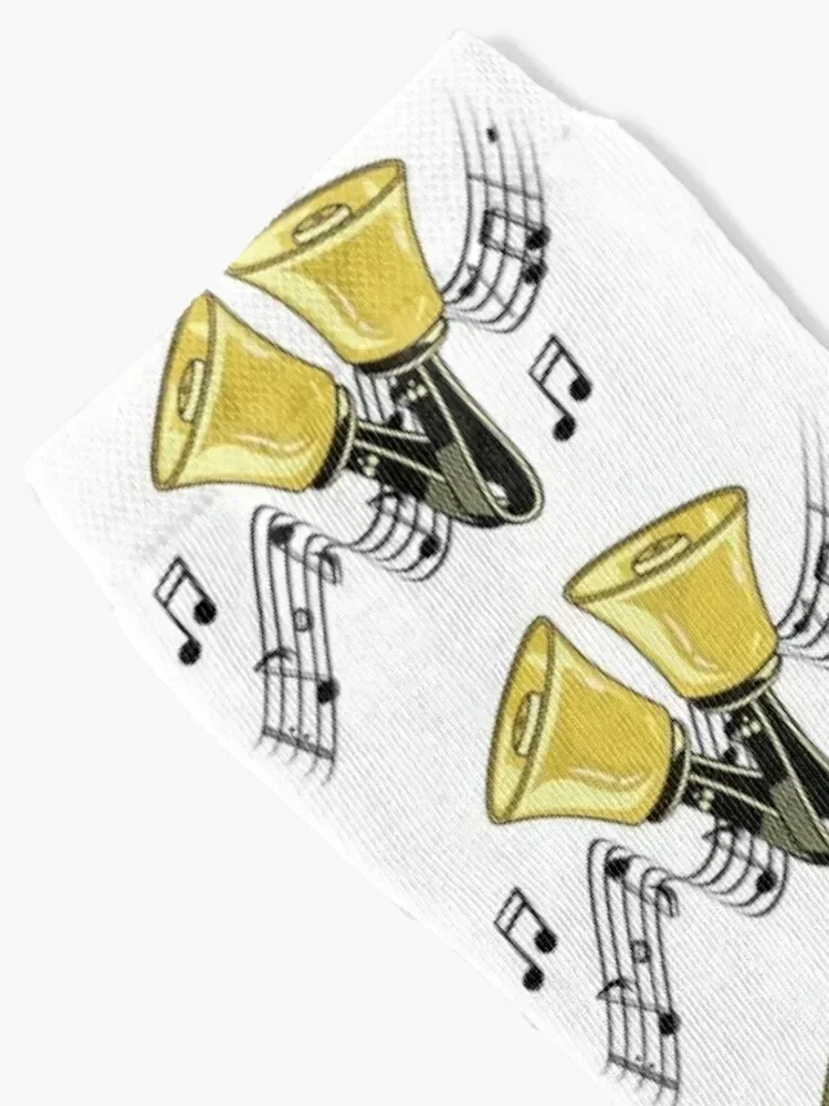 Handbells Music Socks colored winter thermal Socks Men's Women's