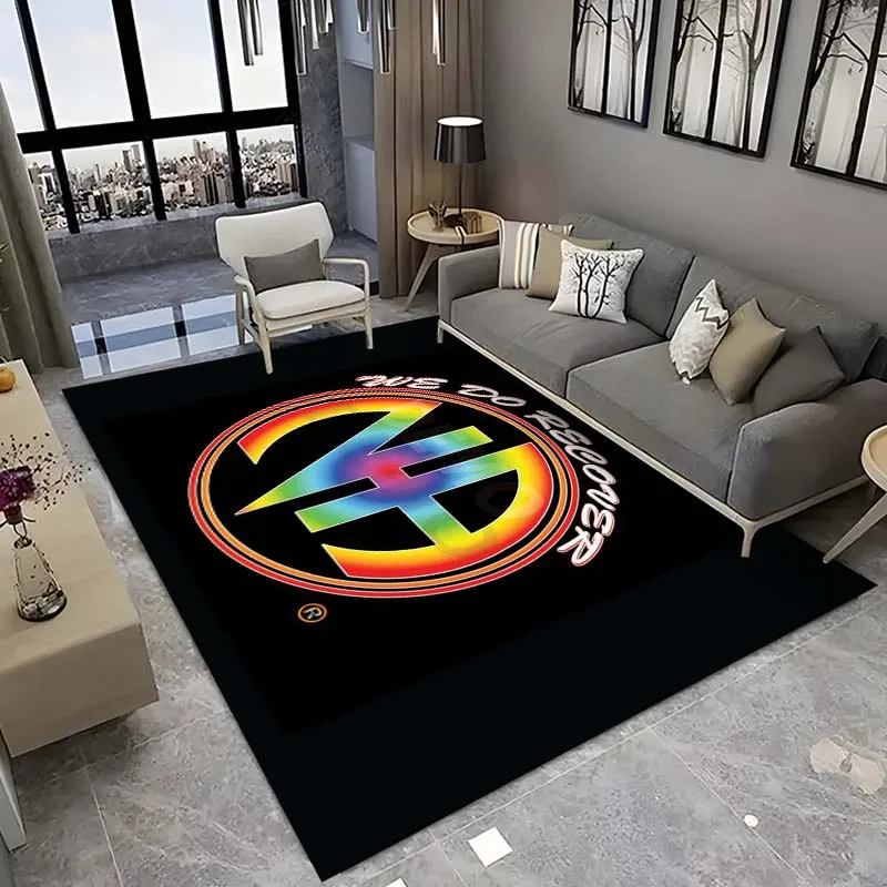 15 Sizes Narcotics Anonymous NA Pattern Rug Carpet for Living Room Bathroom Mat Creative Doormat Carpet for Bedroom Home Decor