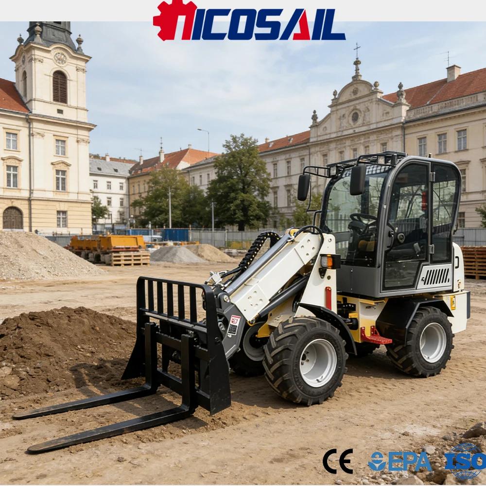 

Small ZL918X Telescopic Loader CE Approved Heavy Duty Easy Operation for Construction Landscaping