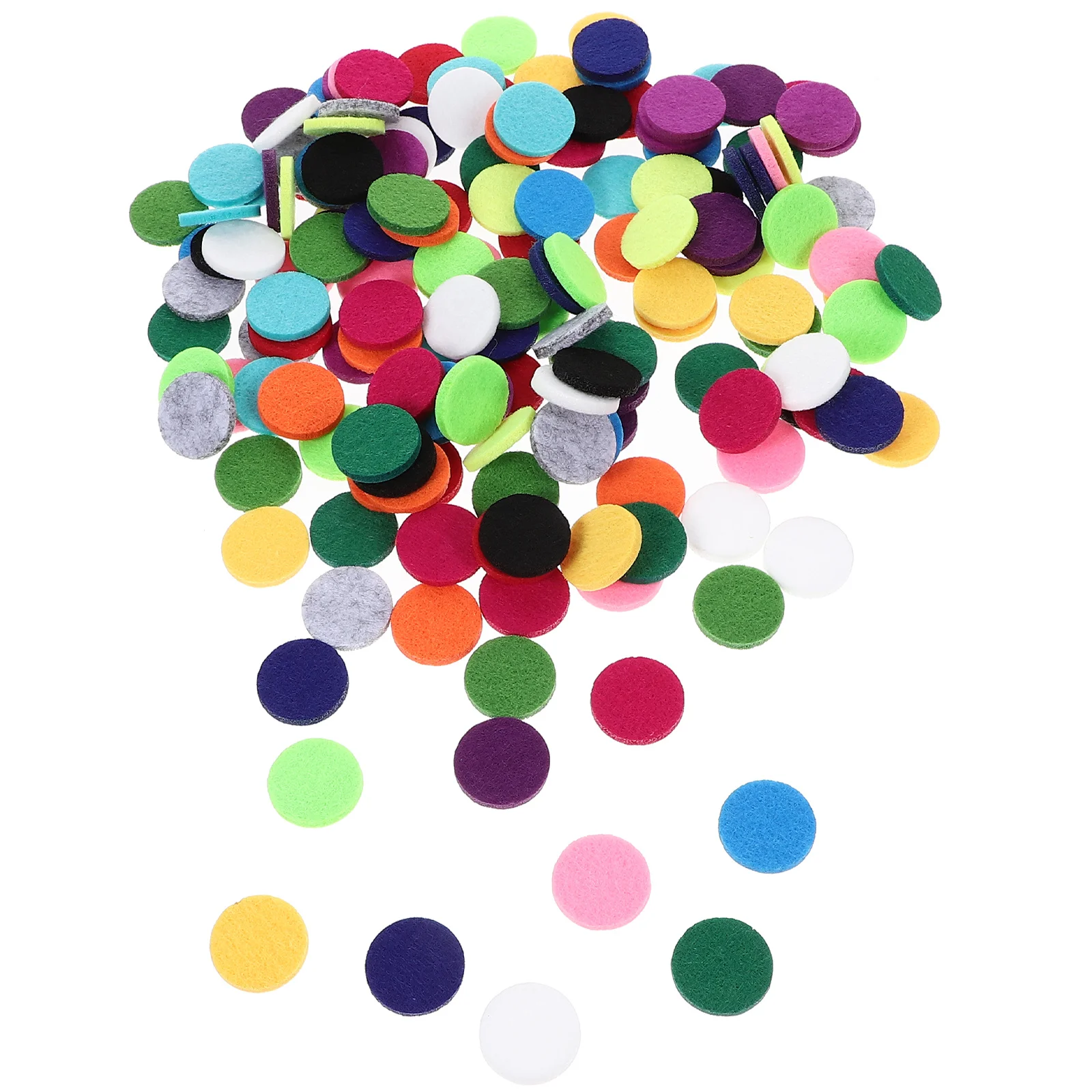 

170Pcs Small Diffuser Pads Round Refill Inserts for Aromatherapy Locket Necklaces Long-Lasting Scent Retention Pads