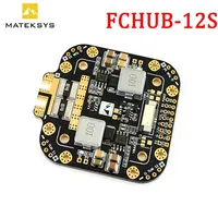 Matek Systems XCLASS FCHUB-12S PDB Board 5V & 12V Output w / Current Sensor 3-12S lipo For RC Models Spare Part DIY Accs