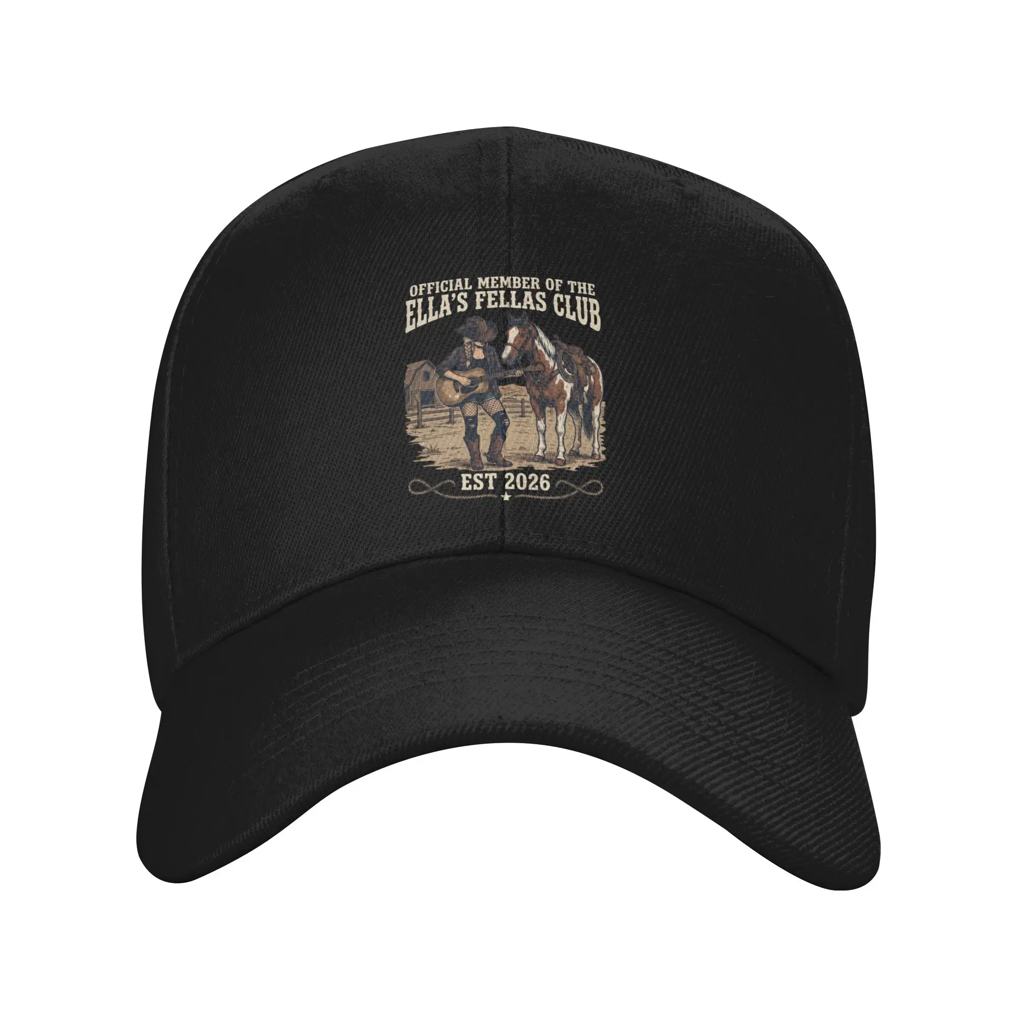 Ella Fellas Club Casual Baseball Cap Spring  Trucker Hat Adjustable Outdoor Sports Snapback Cap Couple Women  Cute Baseball Caps