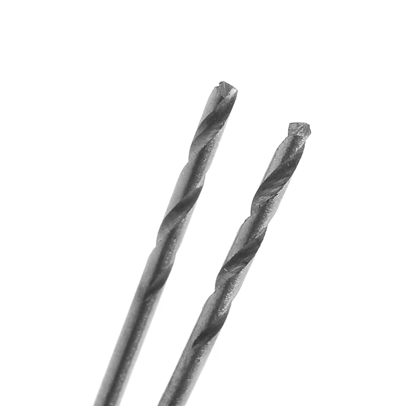 60 Pcs 0,5-1,0mm Micro HSS Conjunto brocas helicoidais aço Haste ferramenta