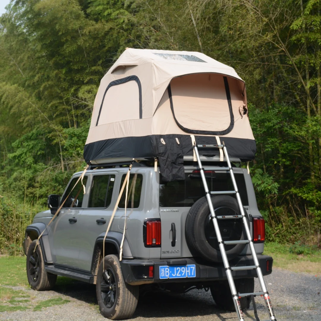 Tende da campeggio gonfiabili con pompe manuali, tende gonfiabili da tetto, tende da tetto per auto