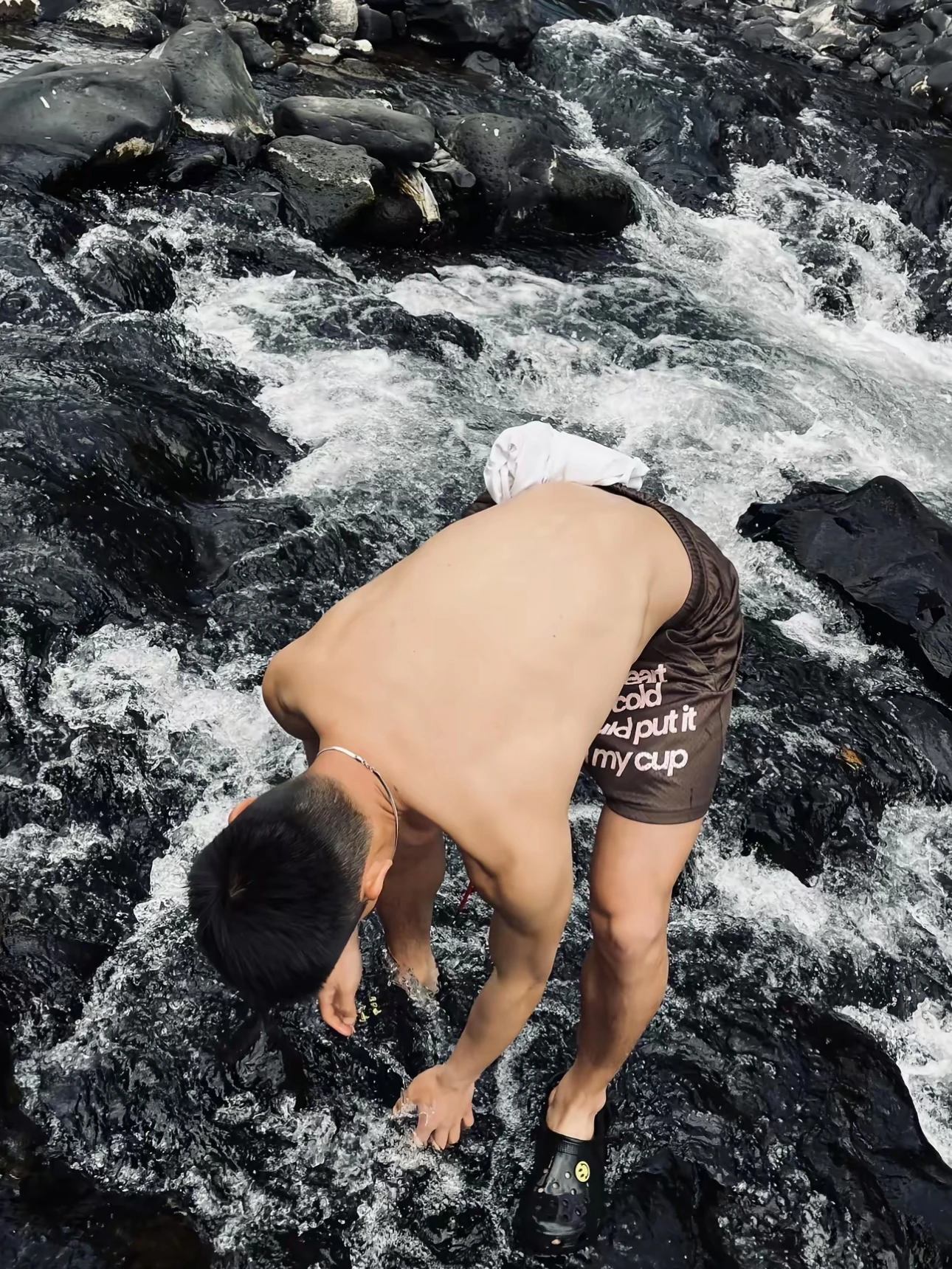 

American Retro Summer Double Layer Me Breathable Dstring orts Men Casual Sports Versatile Knee High Ball Pants