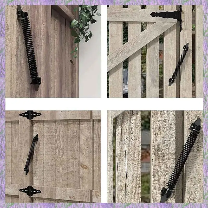 

A63K-2X Tension Spring Adjustable Door Closer Automatic Door Closer Bar Door Closer Gate Springs Door Closer With 4 Screws