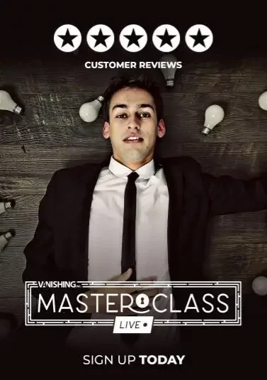 Blake Vogt Masterclass Live (Part 1-3+Live Zoom Chat) -Magic tricks