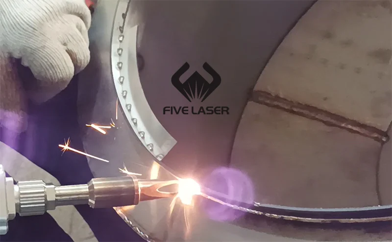 3-in-1 laser welding cleaning cutting machine produced by FIVE LASER