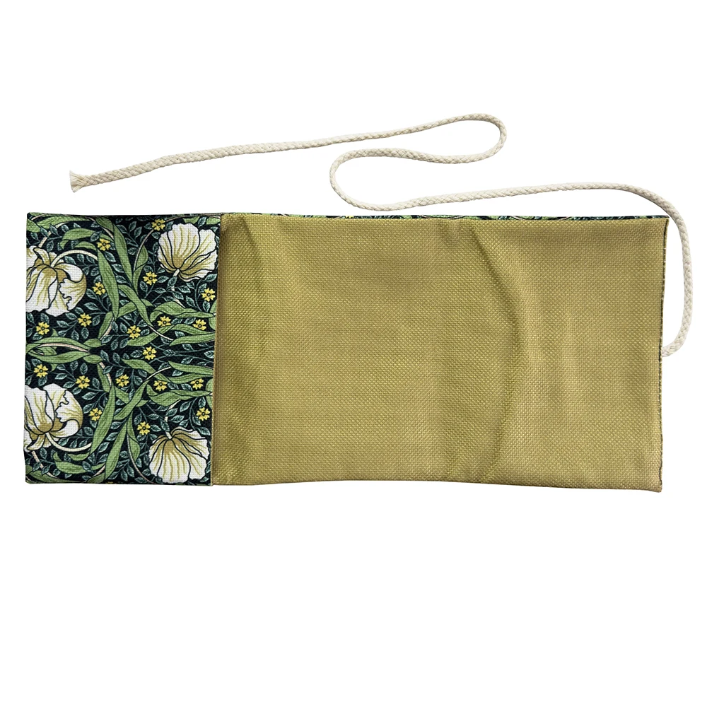Vintage Flowers And Foliage Tarot Cards Storage Bag Tarot Table Cloth For Divination Oracle Angel Card Rune Storage Pouch