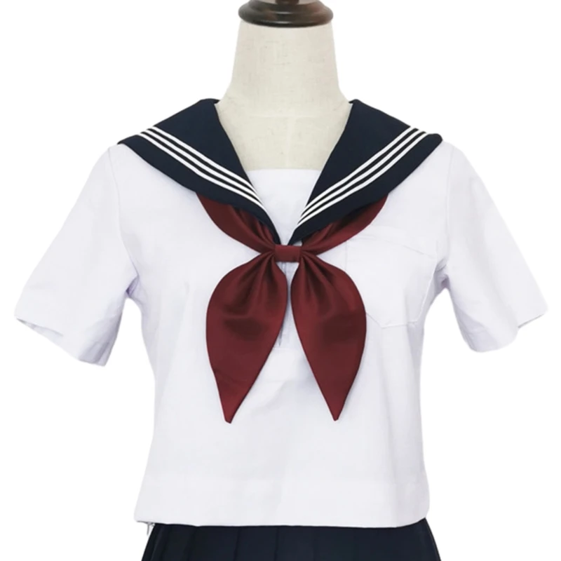 Uniform Sailor Tie for Senior High School Girl Uniform Sailor Tie Sailor Tie Preepy Look Adjustable Bowtie Neck Ties