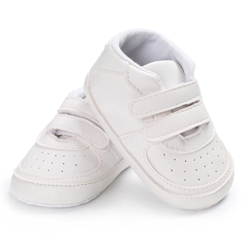 Wit Mode Baby Schoenen Casual Schoenen Voor Jongens En Meisjes Zachte Bodem Doop Schoenen Sneakers Voor Freshmen Comfort Eerste Walkshoes