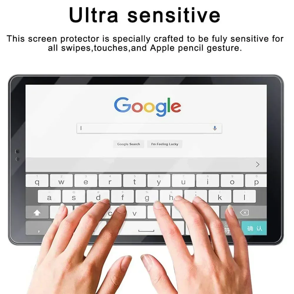 Kaca Tempered Samsung Galaxy Tab A 10.5 2018, lapisan pelindung layar Tablet anti-gores SM-T595 T590 T595 untuk Samsung Galaxy Tab A