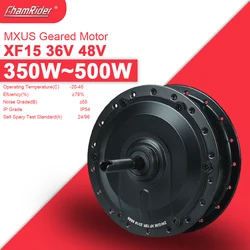 ChamRider E-bike Bicycle Motor MXUS 36V 250W 350W 48V 500W High Speed Brushless Gear Hub Motor Front Rear Cassette Wheel Drive