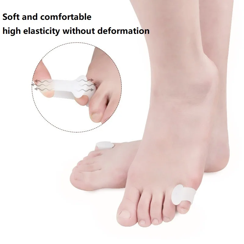 2 PCS Professional Bunion Corrector De Dedos Toe Finger Straightener Pedicure Foot Separator Accessories Pedicure Tools PK06