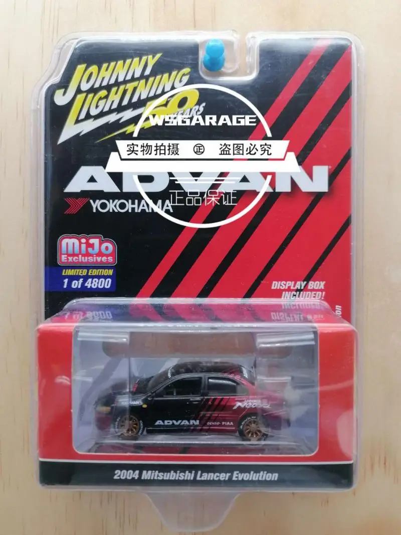 Johnny Lightning 1:64 Lancer Evolution import heat  diecast metal car model toys gifts