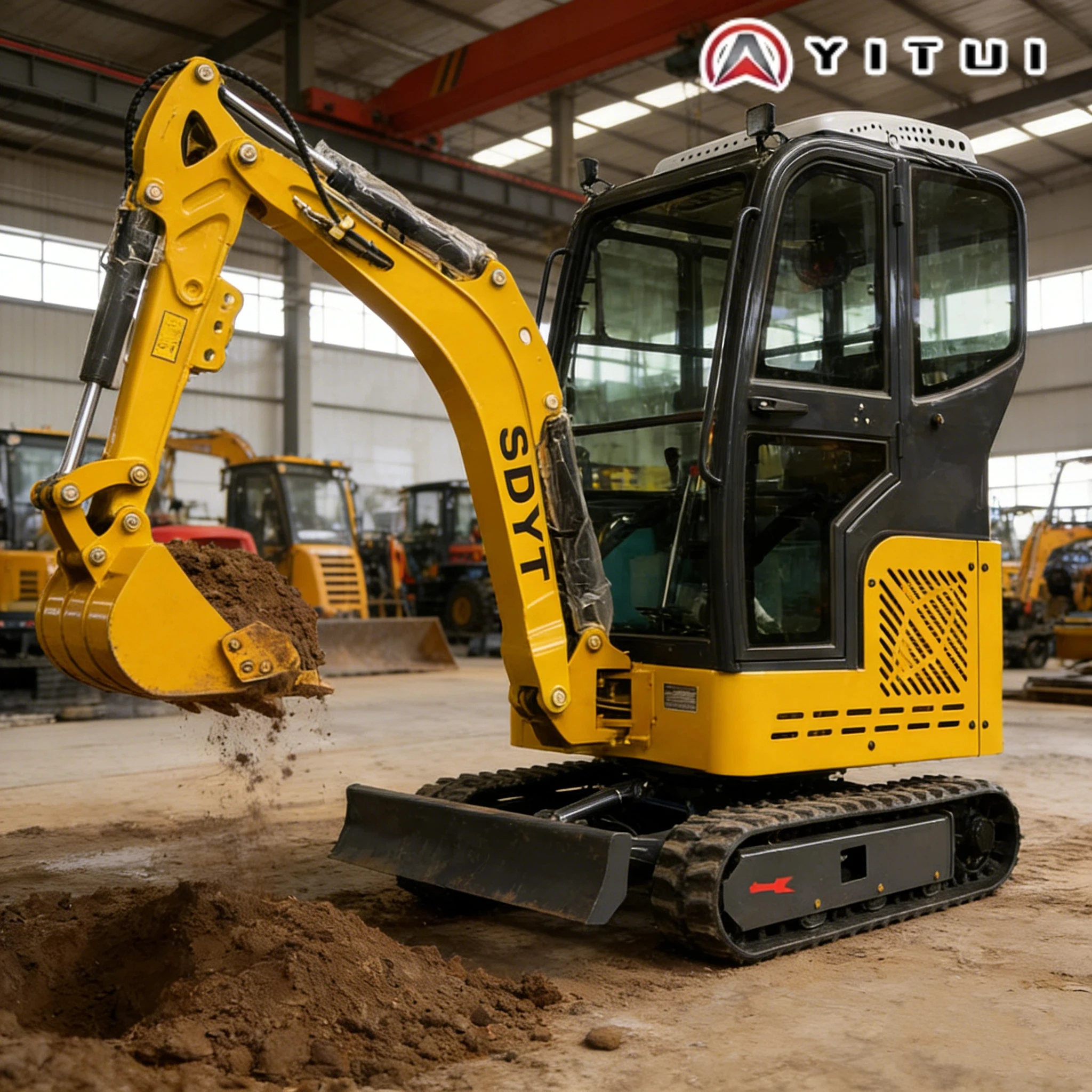 

Fast Delivery Customized 2026 Mini Excavator 1.5 Ton Micro Digger With Tracked Chassis - Ideal For Indoor/Outdoor Digging