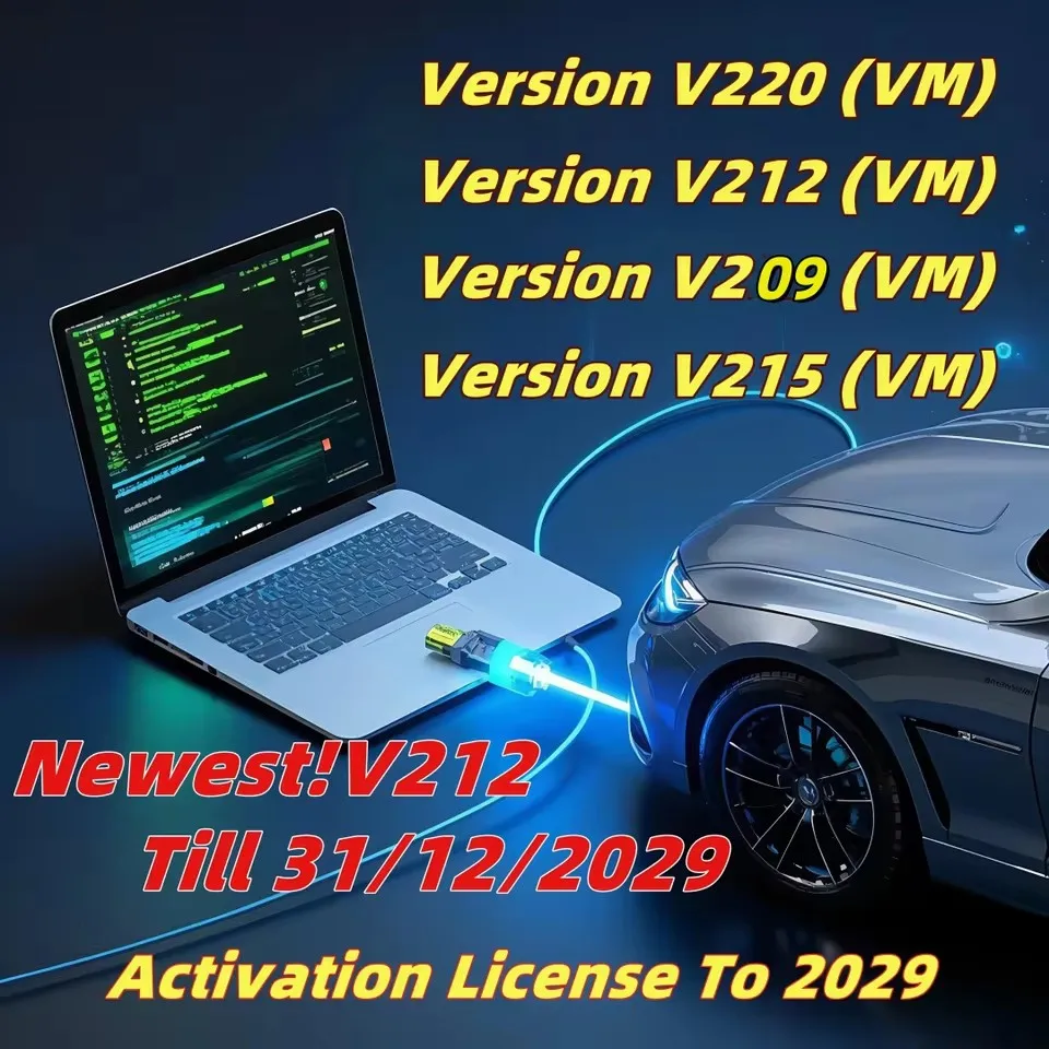 

2025 Newest SW V215 V212 V209 V220 For Can Clip Diagnostic Tool Free Gifts +Reprog V191 +Dialogys V4.72 Automot