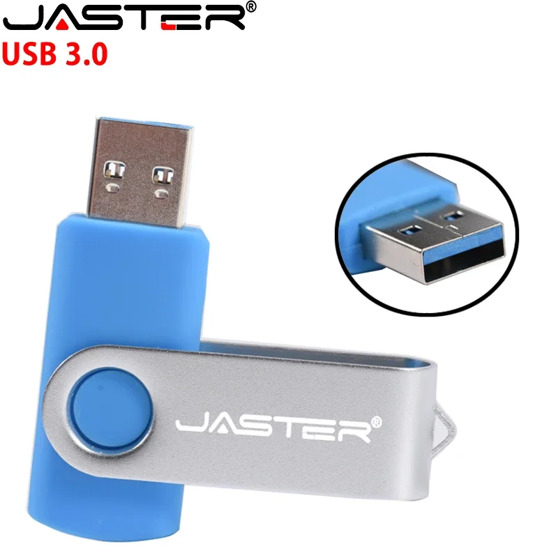 Rotatable Metal USB 3.0 Flash Drives 128GB Pen Drive 64GB Memory Stick 32GB Real Capacity USB Stick 16GB 8GB 4GB for Computer