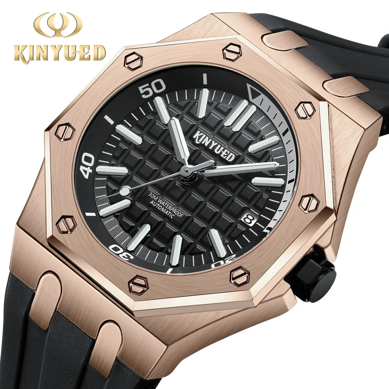 

KINYUEDAutomatic Calendar Luminous Waterproof 's Fashion Men's Cross-Border Mechanical Watch