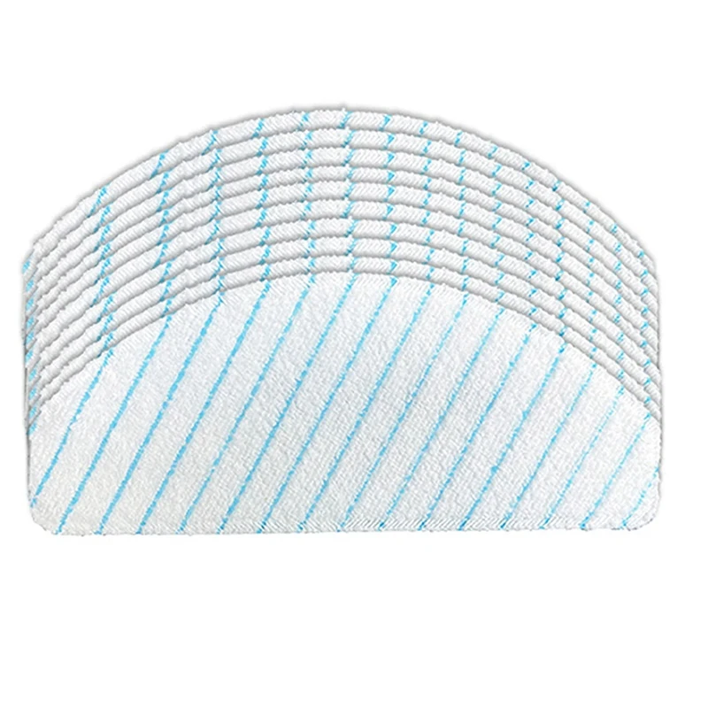 

A24F-For Ecovacs Deebot Ozmo T8 T8+/ T8 AIVI T9 AIVI / N8 Pro/ N8 Pro+ Robot Vacuum Cleaner Disposable Mop Pads Parts