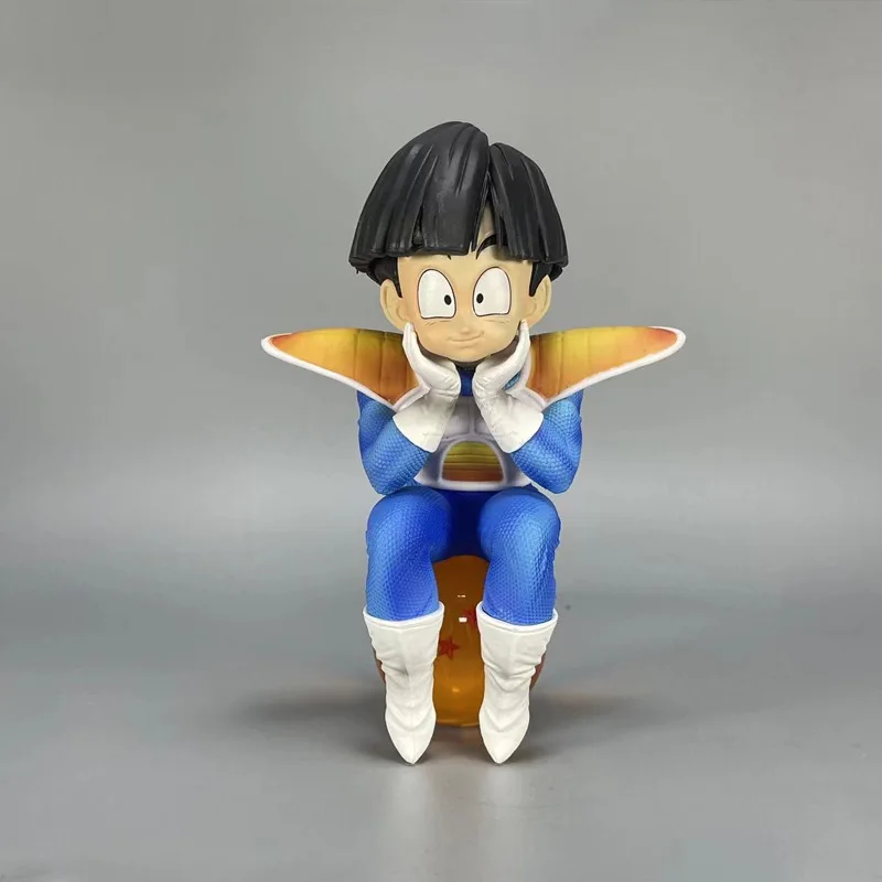 19Cm Dragon Ball Figurki Son Gohan Figurka Anime Złoty Wojownik Figurka Model Pvc Statuetka Kolekcja Lalek Ozdoba Zabawki Prezent