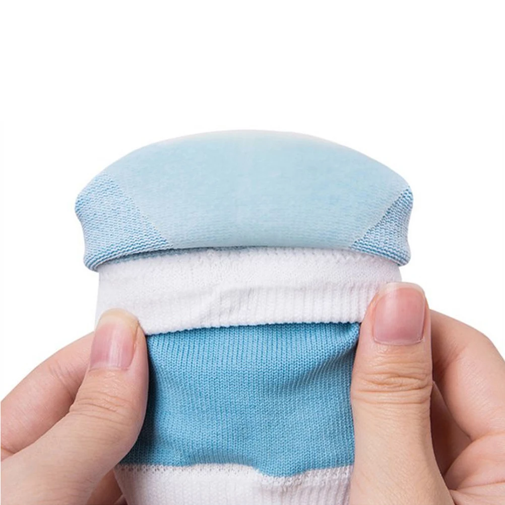 

2 Pairs Gel Heel Socks High Quality Material Comfortable Soft Fit Shock Absorbent Anti crack Protection Wear Resistant Socks