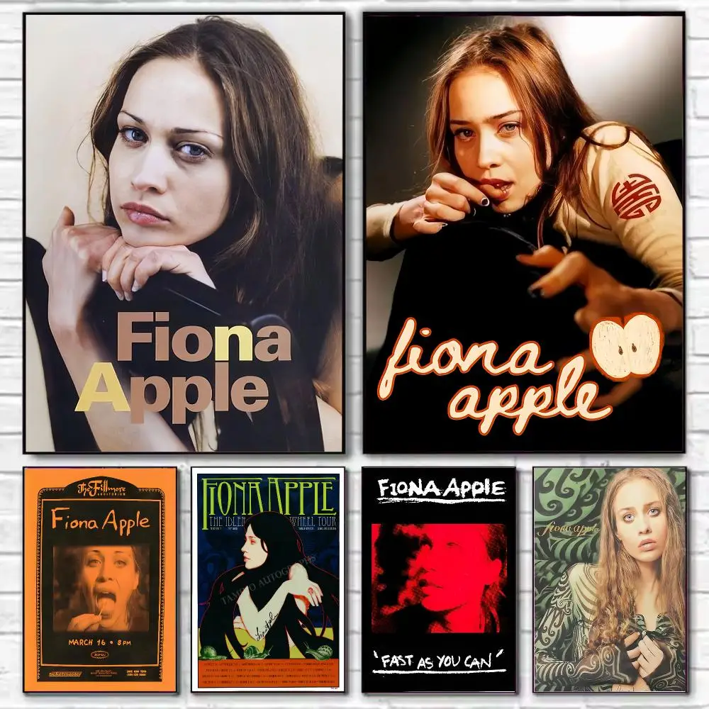 Singer Fiona Apple Poster HD Decorative Wall Art Aesthetic Home Decor for Living Room Bedroom Café Office Modern Stylish Gift