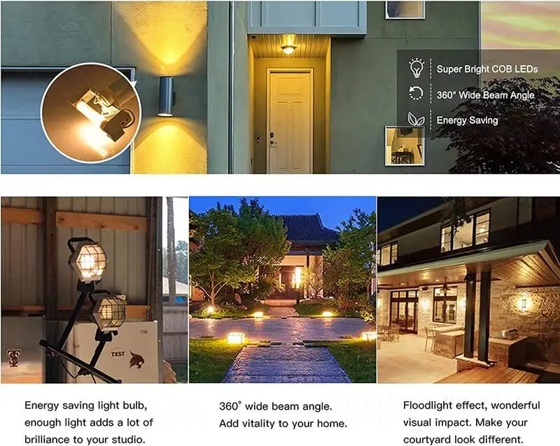 R7S LED 118mm 30W Halogen Bulb Glass Tube COB Bulb J118 AC110V 220V Cool White Warm White R7S Corn Lamp Replace Halogen Light