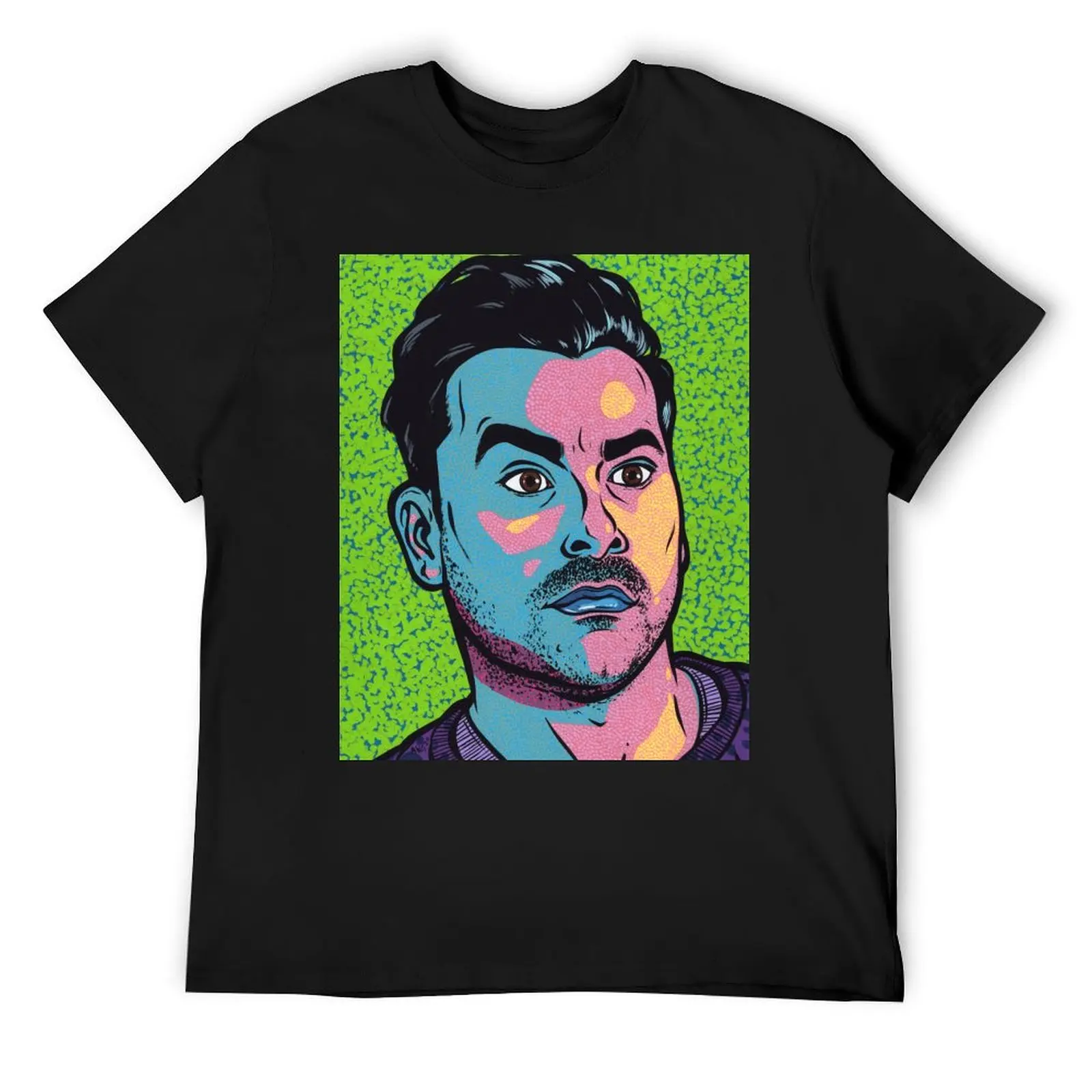 

Pop Art David T-Shirt blanks anime tshirt graphic t shirts Aesthetic clothing heavyweight t shirts for men