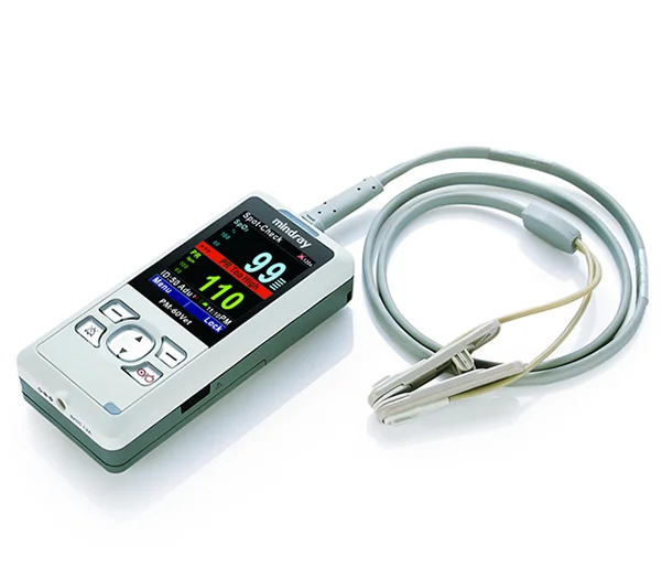 

Mindray PM60 Vet Portable Handheld Pulse Oximeter Precise CE Approved for Big Tiny Animal 2.4 Inch Color TFT Screen