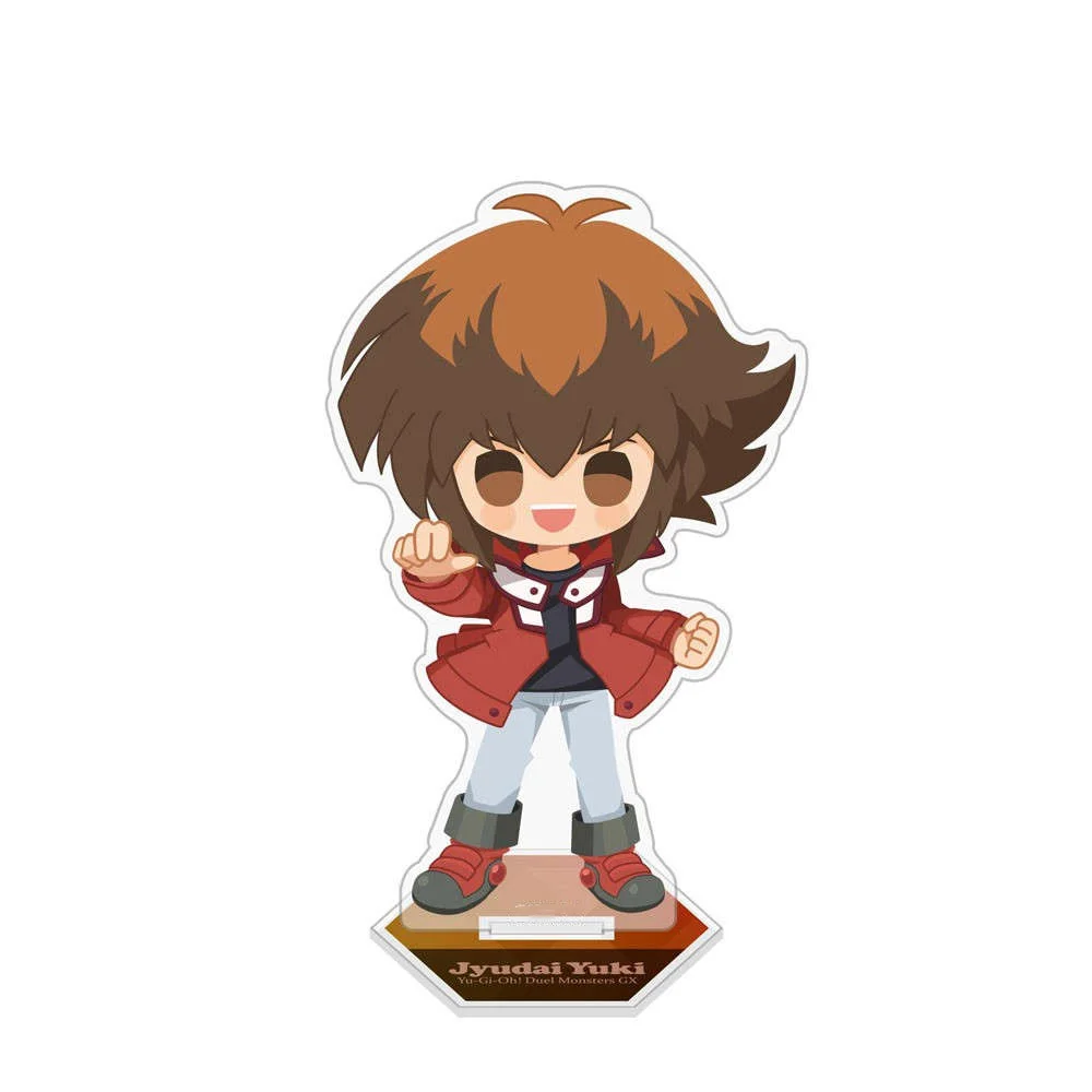 Anime Fans Gifts Yu-Gi-Oh! GX Jaden Yuki Yurutto Duel Monsters Yami Yugi Yurutto  Acrylic Stand Desktop Decor Series About 10cm